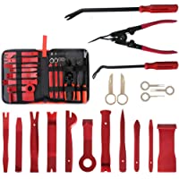 Los mejores  - Tian 19Pcs Kit Herramientas de Desmontaje Coche Interior Herramientas de Eliminación de Desmontar para Radio Coche Panel…